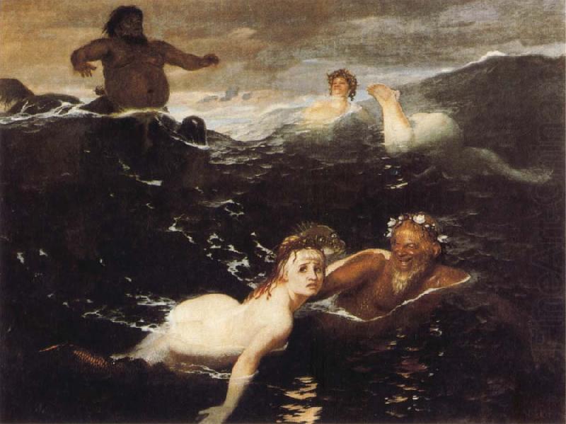 The Waves, Arnold Bocklin